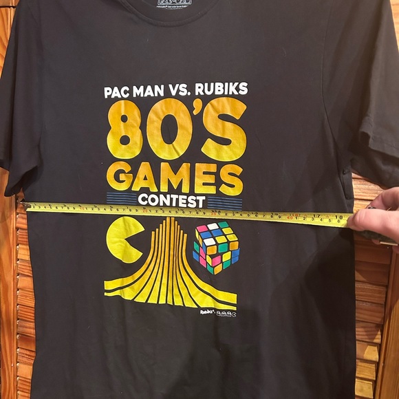 Pac man Rubik’s cube shirt men’s medium - Picture 4 of 4